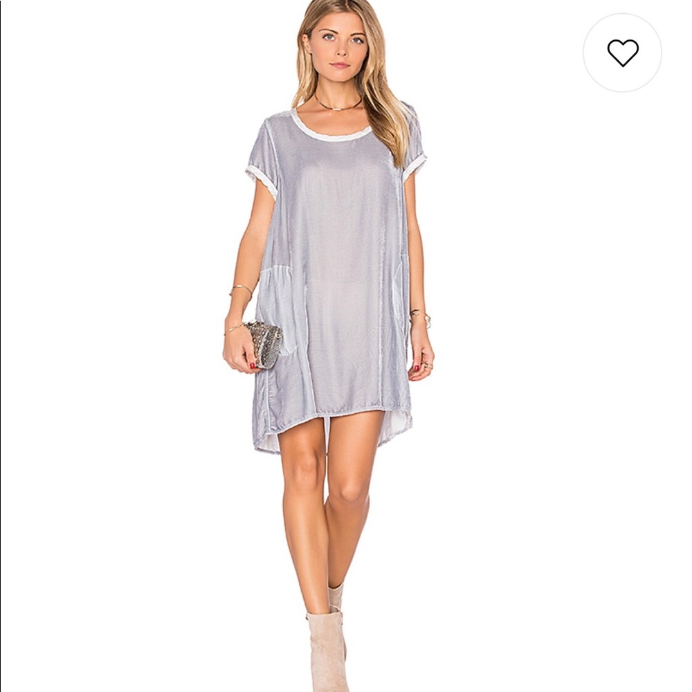 Lavender velvet CP Shades shift dress